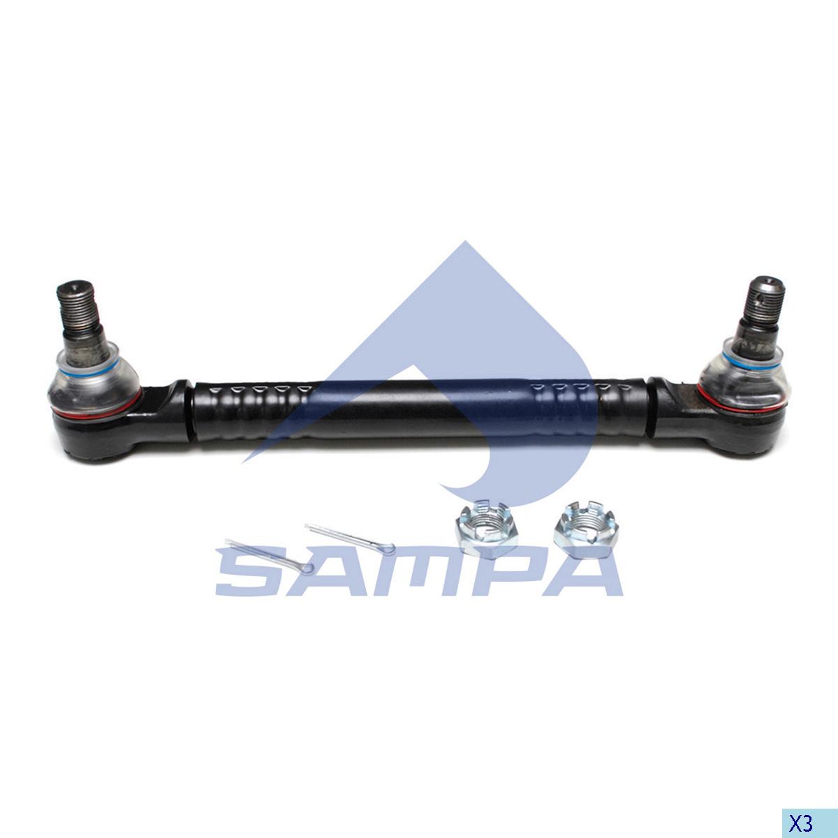 SAMPA Mounting, leaf spring 12533751 - SAMPA